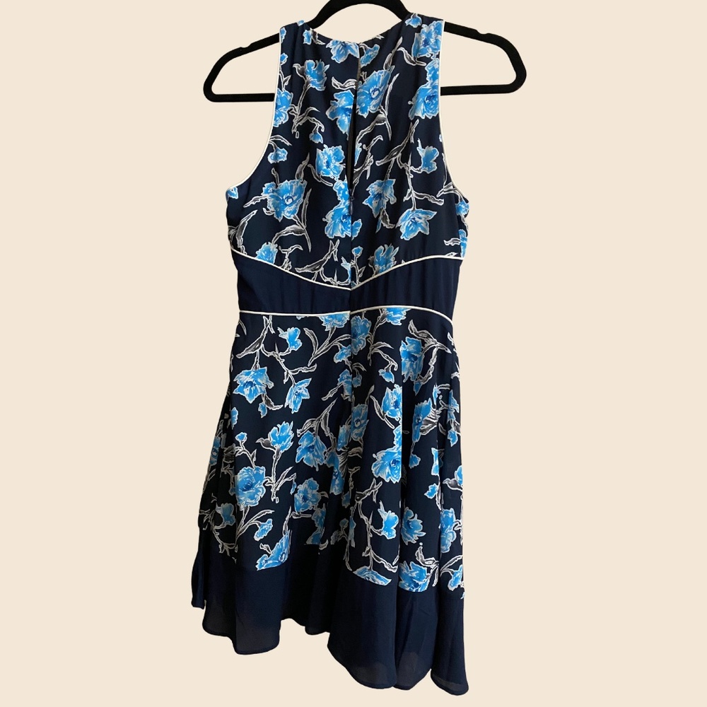 Blue Floral Dress